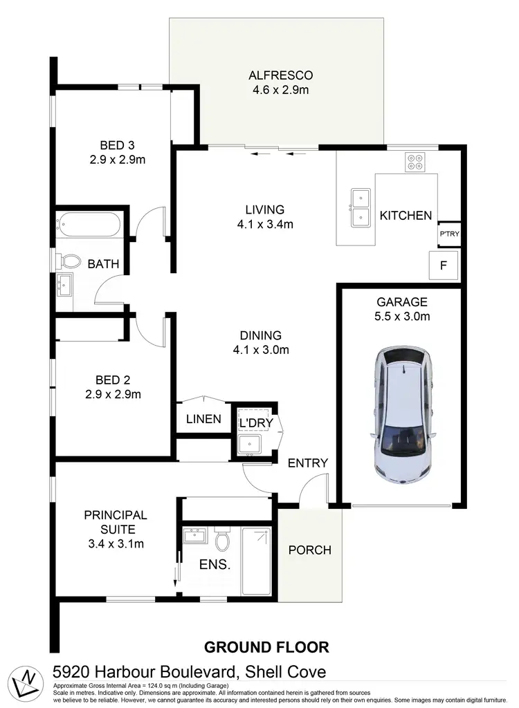 Floorplan of Homely house listing, 31b Harbour Boulevard, Shell Cove NSW 2529