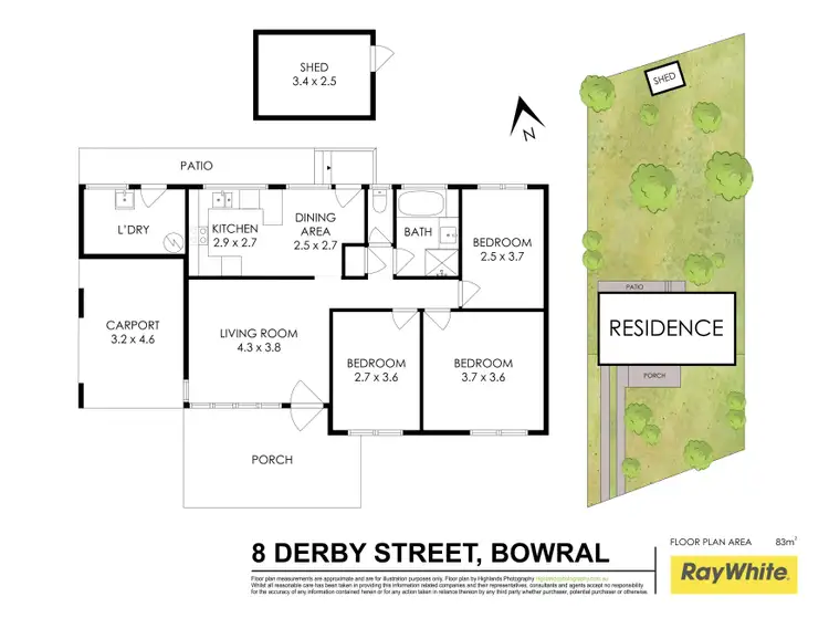 Floorplan of Homely house listing, 8 Derby Street, Bowral NSW 2576