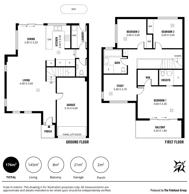 Floorplan of Homely house listing, 1/38 West Lakes Boulevard, Albert Park SA 5014