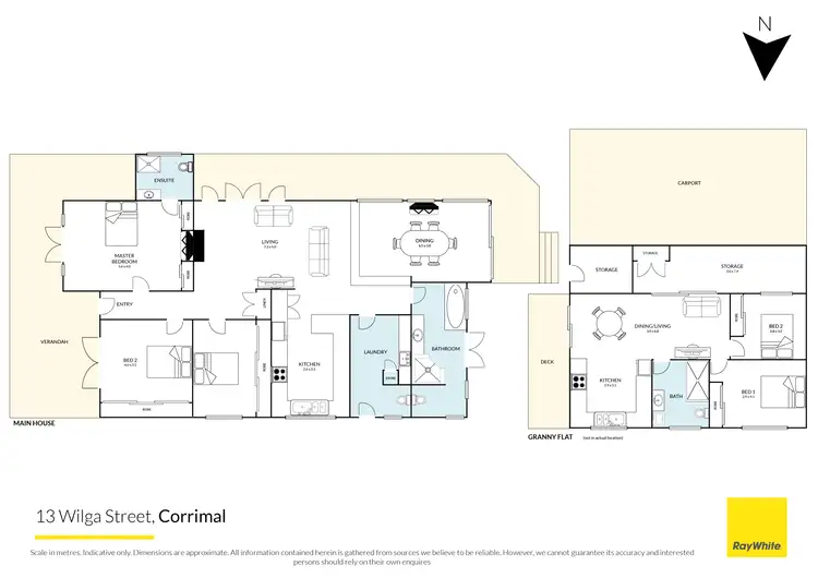 Floorplan of Homely house listing, 13 Wilga Street, Corrimal NSW 2518