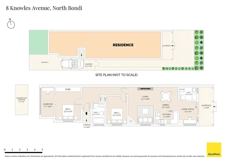 Floorplan of Homely other listing, 8 Knowles Avenue, North Bondi NSW 2026