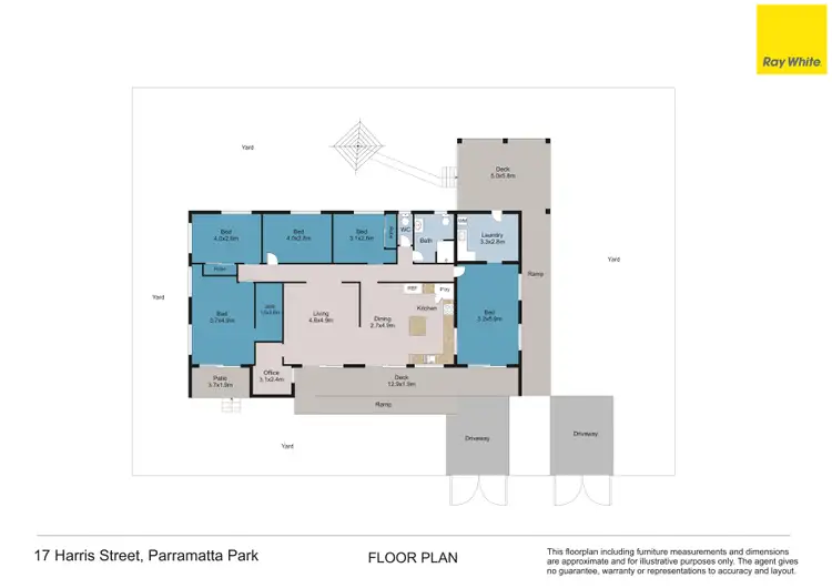 Floorplan of Homely house listing, 17-19 Harris Street, Parramatta Park QLD 4870