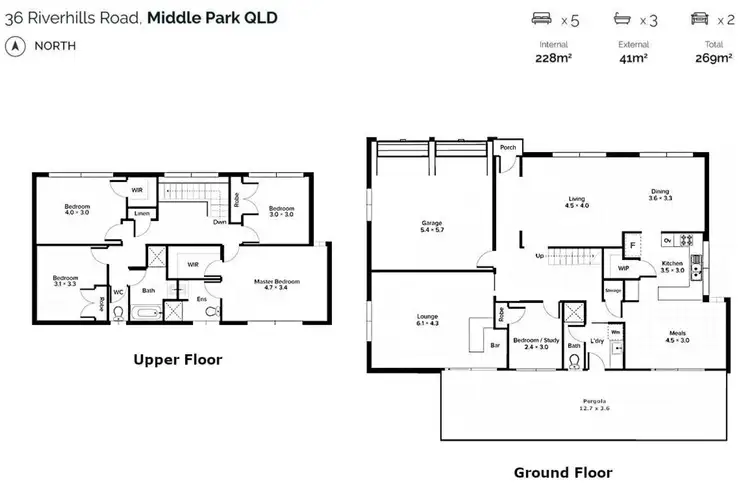 Floorplan of Homely house listing, 36 Riverhills Road, Middle Park QLD 4074