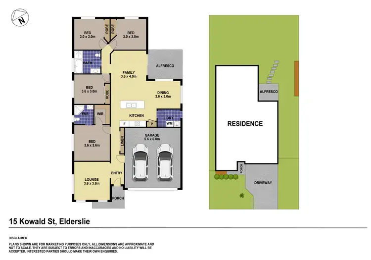 Floorplan of Homely house listing, 15 Kowald Street, Elderslie NSW 2570