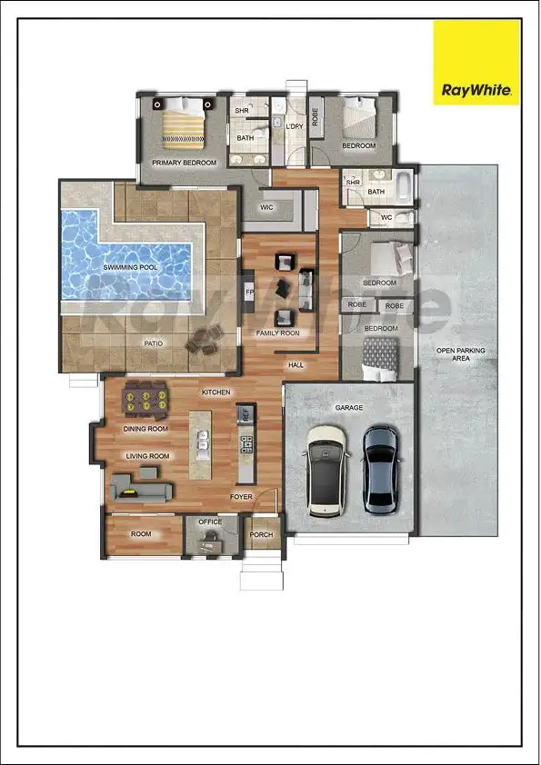 Floorplan of Homely house listing, 34 Cutters Way, Bli Bli QLD 4560