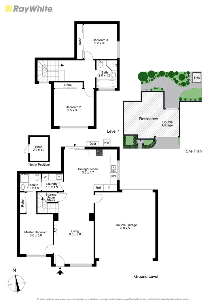 Floorplan of Homely townhouse listing, 2/34 Eva Street, Clayton VIC 3168