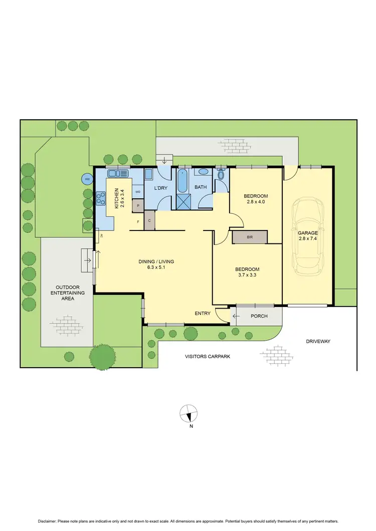 Floorplan of Homely unit listing, 3/35 Elizabeth Street, St Albans VIC 3021