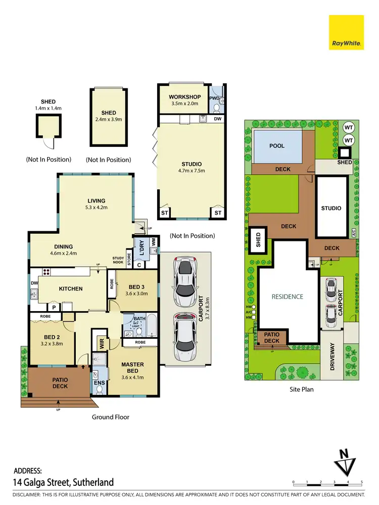 Floorplan of Homely house listing, 14 Galga Street, Sutherland NSW 2232