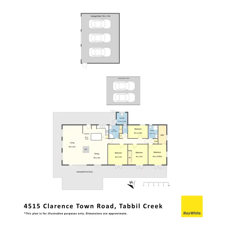 Floorplan of Homely rural property listing, 4469 Clarence Town Road, Dungog NSW 2420