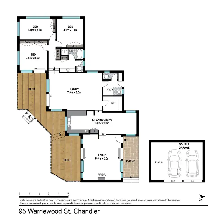 Floorplan of Homely house listing, 95 Warriewood Street, Chandler QLD 4155