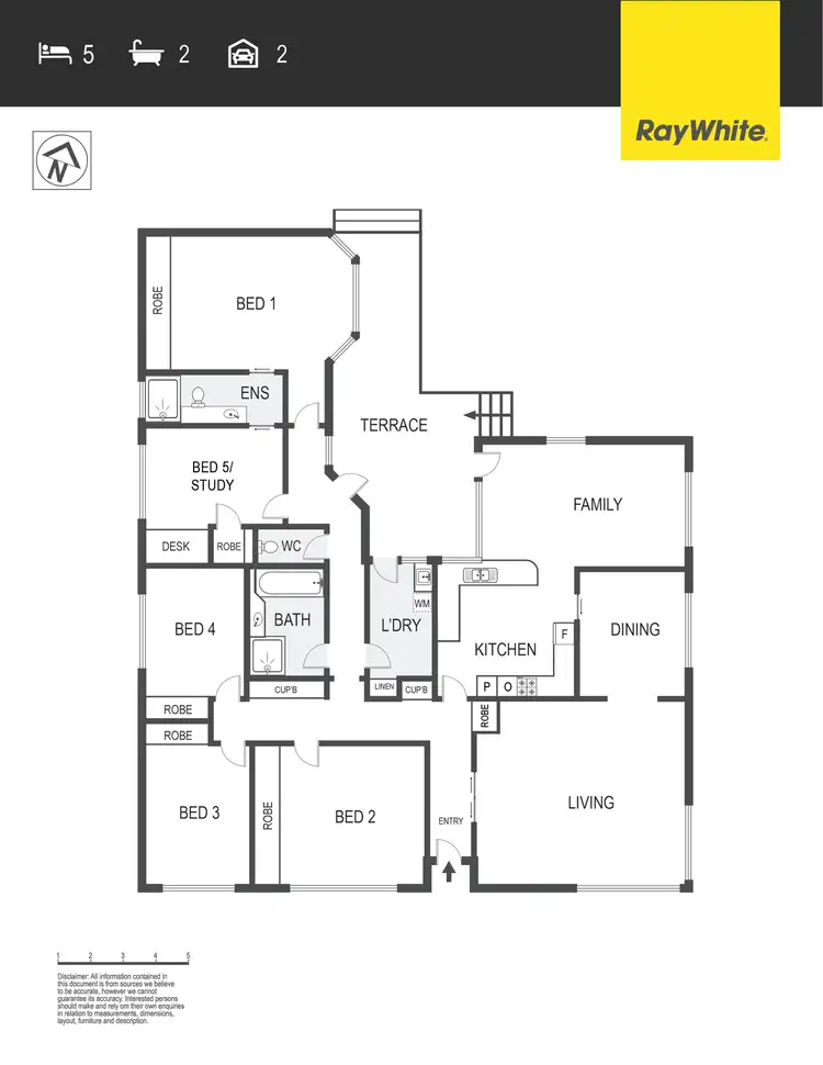 Floorplan of Homely house listing, 28 Mackellar Crescent, Cook ACT 2614