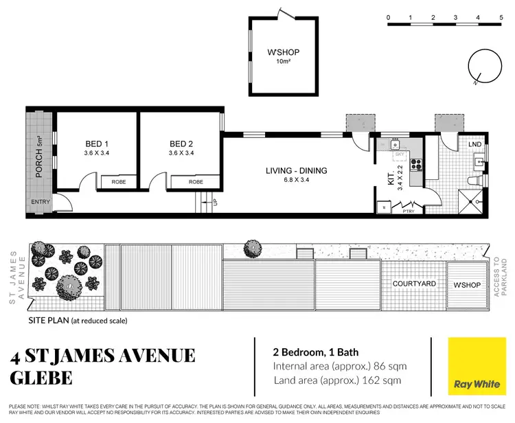 Floorplan of Homely house listing, 4 St James Avenue, Glebe NSW 2037