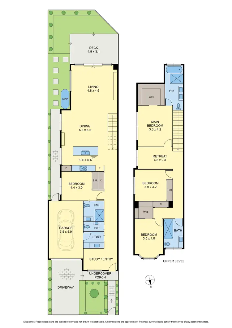 Floorplan of Homely house listing, 15A White Street, Coburg VIC 3058