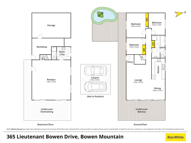 Floorplan of Homely house listing, 365 Lieutenant Bowen Drive, Bowen Mountain NSW 2753