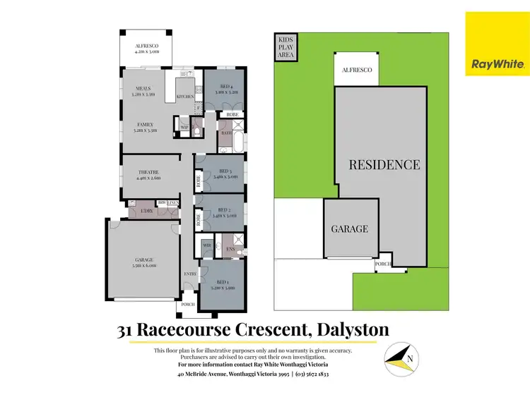 Floorplan of Homely house listing, 31 Racecourse Crescent, Dalyston VIC 3992