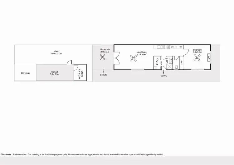 Floorplan of Homely apartment listing, 4/4 Kapang Drive, Cable Beach WA 6726