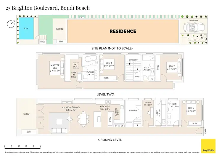 Floorplan of Homely house listing, 25 Brighton Boulevard, Bondi Beach NSW 2026