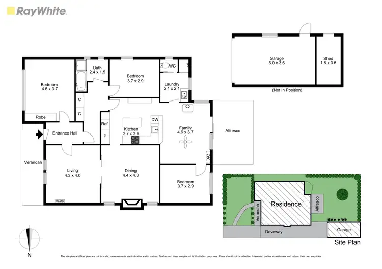 Floorplan of Homely house listing, 25 Hatter Street, Oakleigh VIC 3166