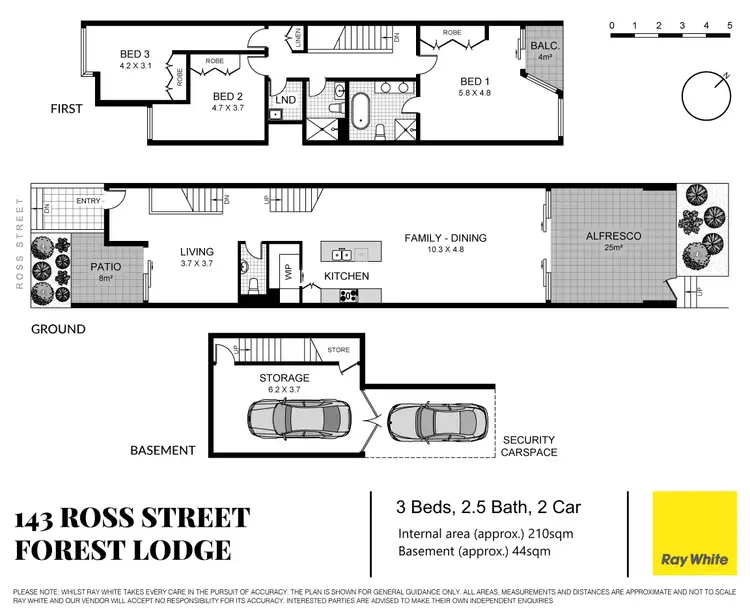 Floorplan of Homely house listing, 143 Ross Street, Forest Lodge NSW 2037