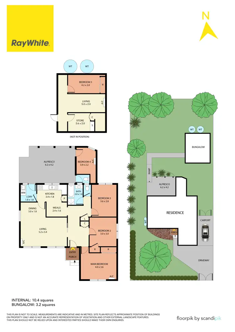 Floorplan of Homely house listing, 66 Lee-Ann Crescent, Croydon VIC 3136