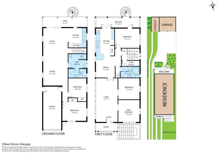Floorplan of Homely house listing, 3 Bank Street, Margate QLD 4019