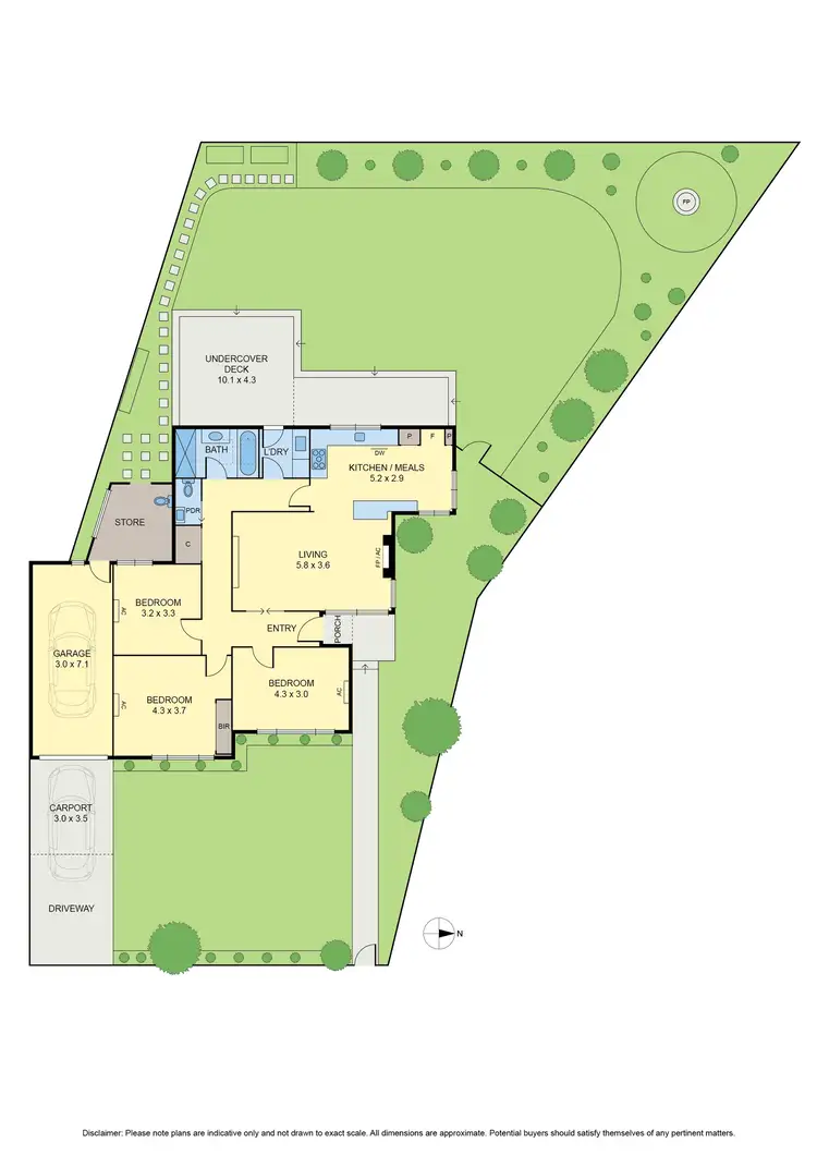 Floorplan of Homely house listing, 1 Osullivan Court, Fawkner VIC 3060