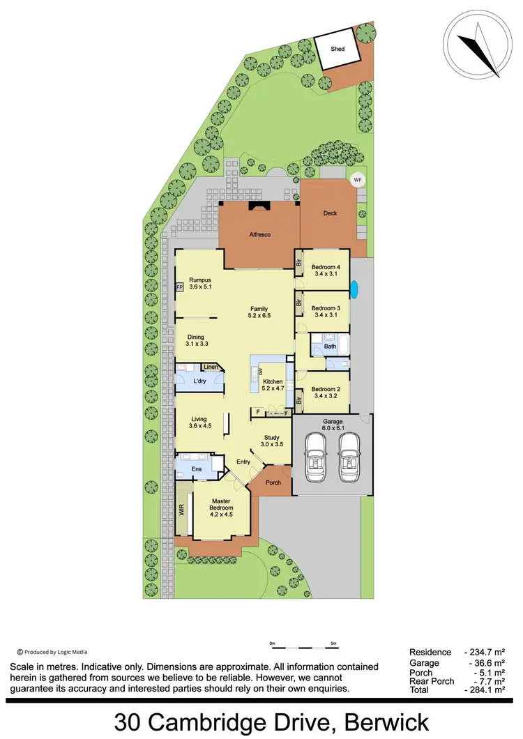 Floorplan of Homely house listing, 30 Cambridge Drive, Berwick VIC 3806