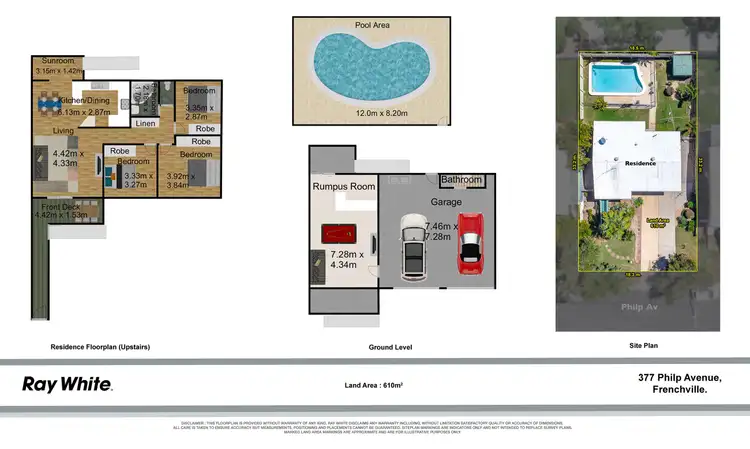 Floorplan of Homely house listing, 377 Philp Avenue, Frenchville QLD 4701