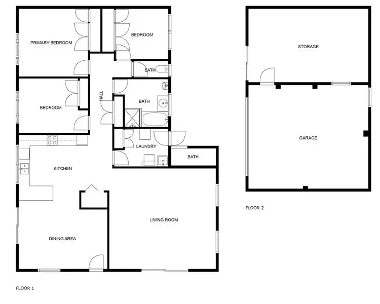 Floorplan of Homely house listing, 9 Kavui Street, Kawungan QLD 4655