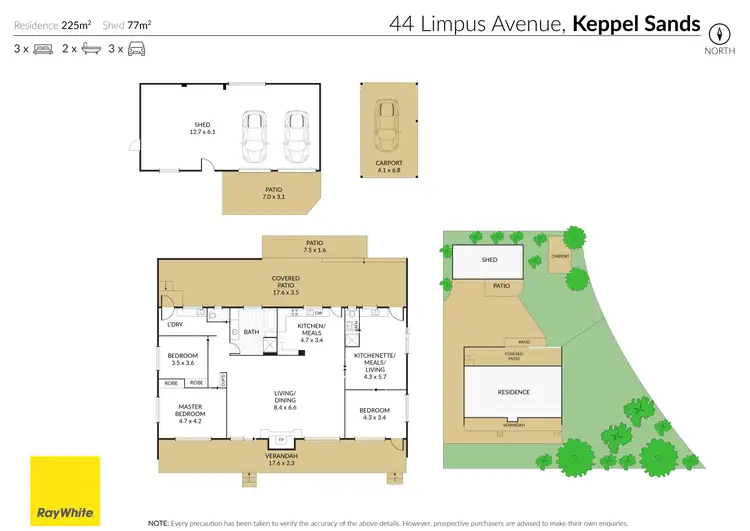 Floorplan of Homely house listing, 44 Limpus Avenue, Keppel Sands QLD 4702