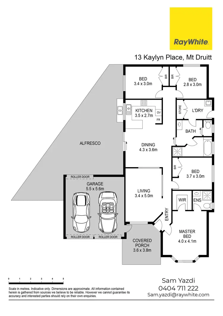 Floorplan of Homely house listing, 13 Kaylyn Place, Mount Druitt NSW 2770