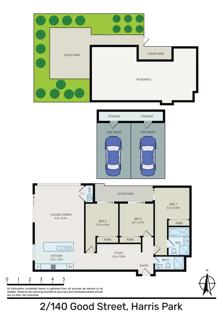 Floorplan of Homely apartment listing, 2/140 Good Street, Harris Park NSW 2150