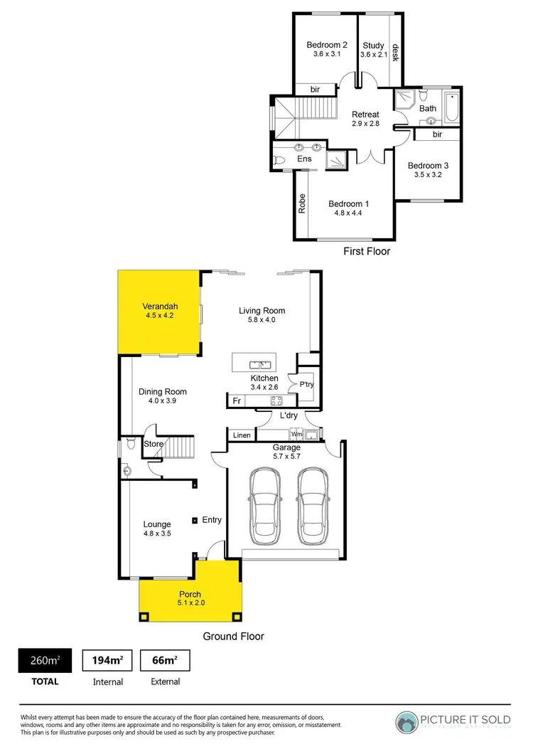 Floorplan of Homely house listing, 53 Rapid Avenue, Lightsview SA 5085