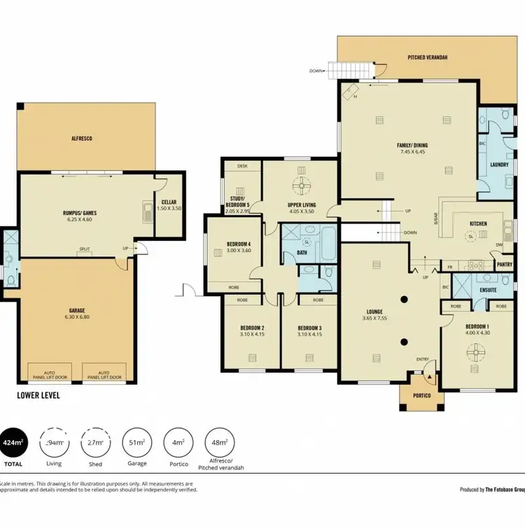 Floorplan of Homely house listing, 10 Ivory Court, Golden Grove SA 5125