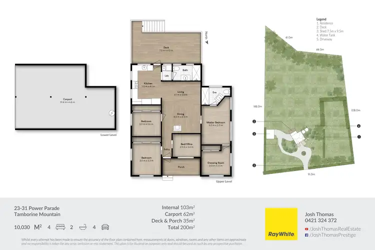 Floorplan of Homely house listing, 23-31 Power Parade, Tamborine Mountain QLD 4272