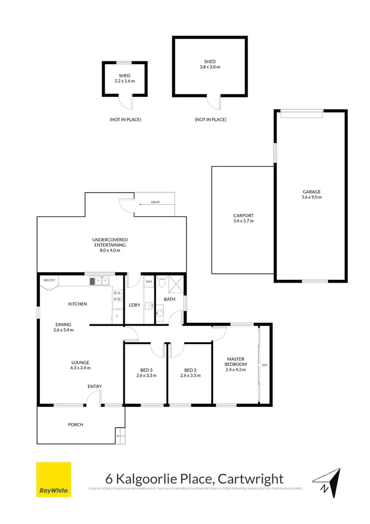 Floorplan of Homely house listing, 6 Kalgoorlie Place, Cartwright NSW 2168