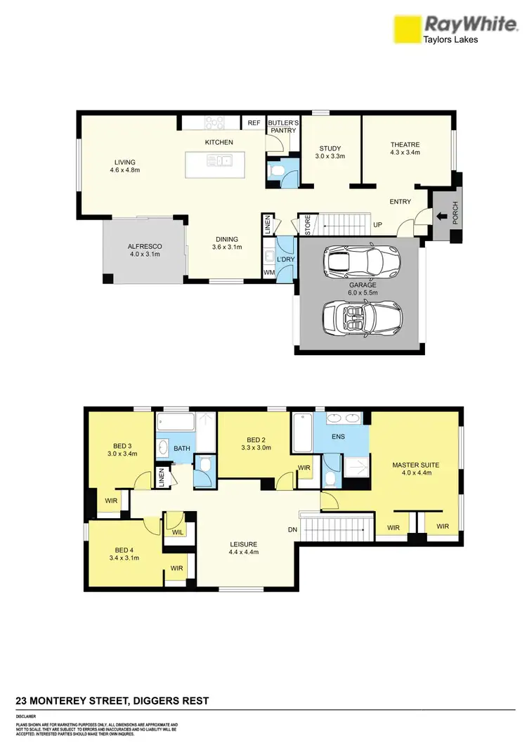 Floorplan of Homely house listing, 23 Monterey Street, Diggers Rest VIC 3427