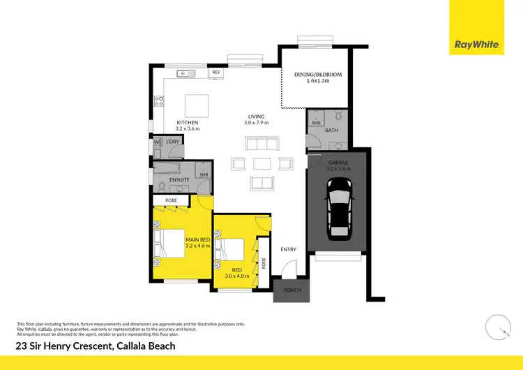 Floorplan of Homely house listing, 23 Sir Henry Crescent, Callala Beach NSW 2540
