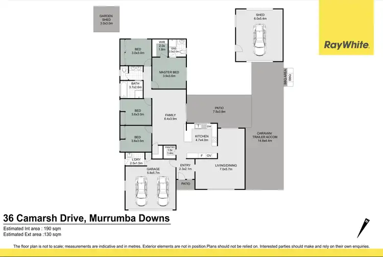 Floorplan of Homely house listing, 36 Camarsh Drive, Murrumba Downs QLD 4503