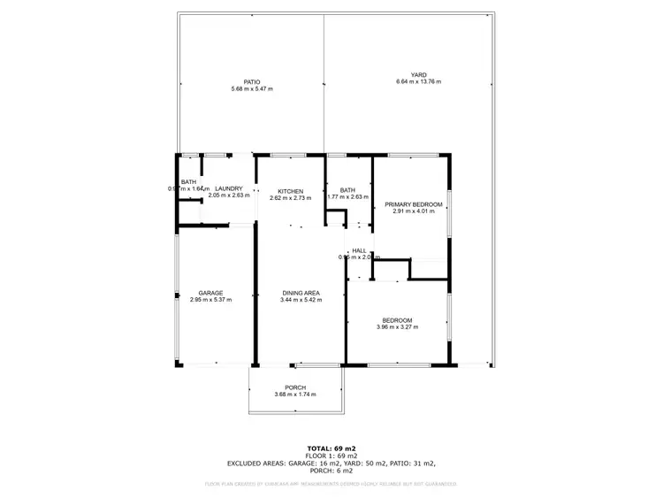 Floorplan of Homely apartment listing, 4/1A Kennedy Street, Bundaberg West QLD 4670