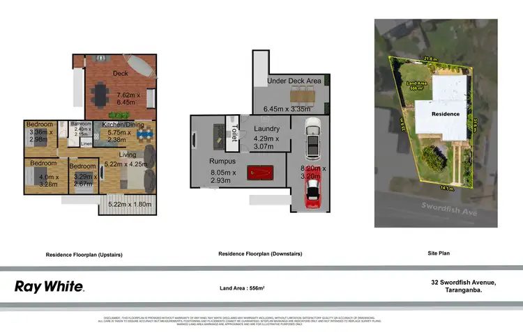 Floorplan of Homely house listing, 32 Swordfish Avenue, Taranganba QLD 4703