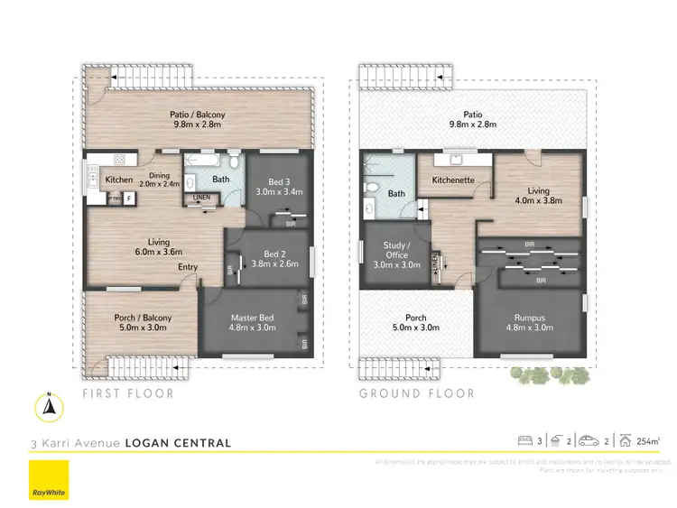 Floorplan of Homely house listing, 3 Karri Avenue, Logan Central QLD 4114