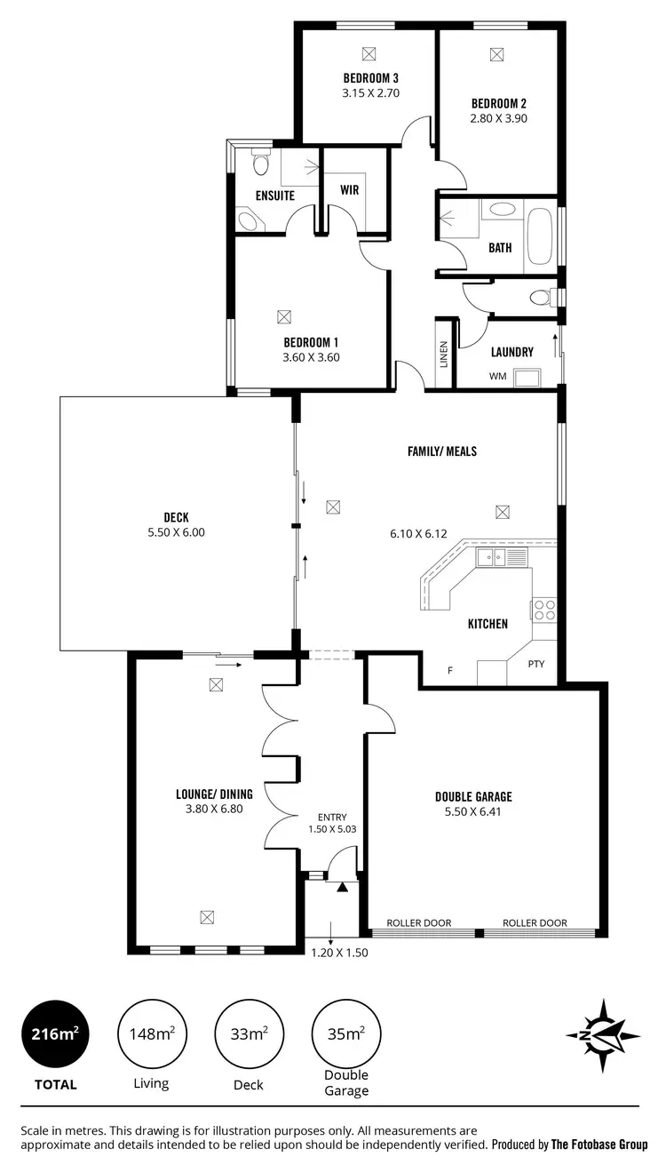 Floorplan of Homely house listing, 6A Penong Street, Seaview Downs SA 5049