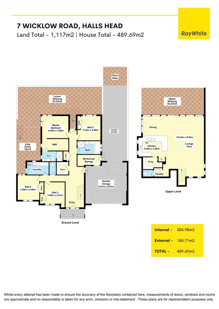 Floorplan of Homely house listing, 7 Wicklow Road, Halls Head WA 6210