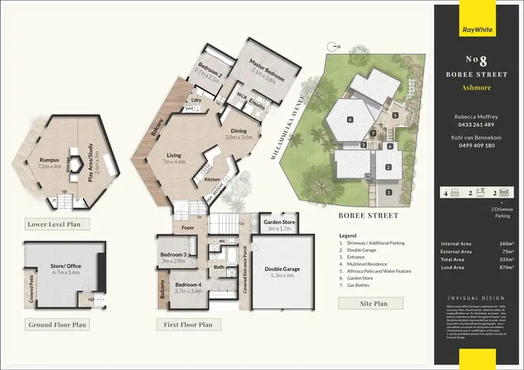 Floorplan of Homely house listing, 8 Boree Street, Ashmore QLD 4214