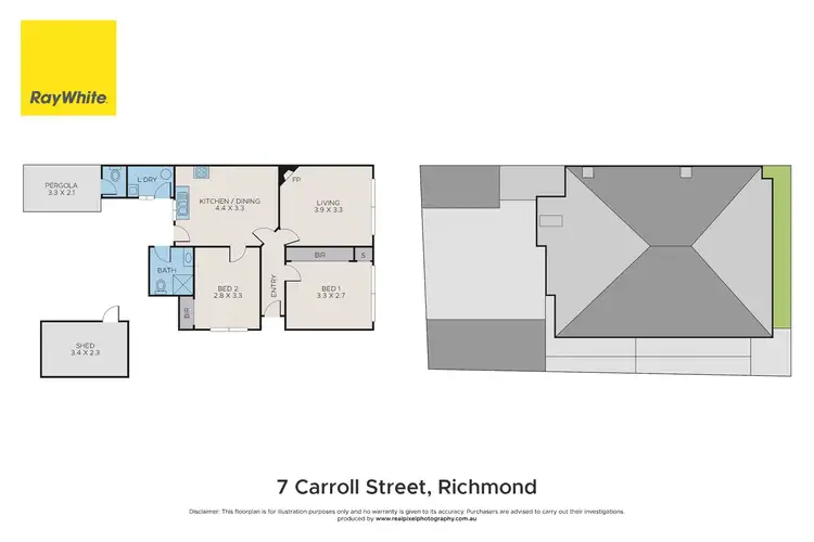 Floorplan of Homely house listing, 7 Carroll Street, Richmond VIC 3121