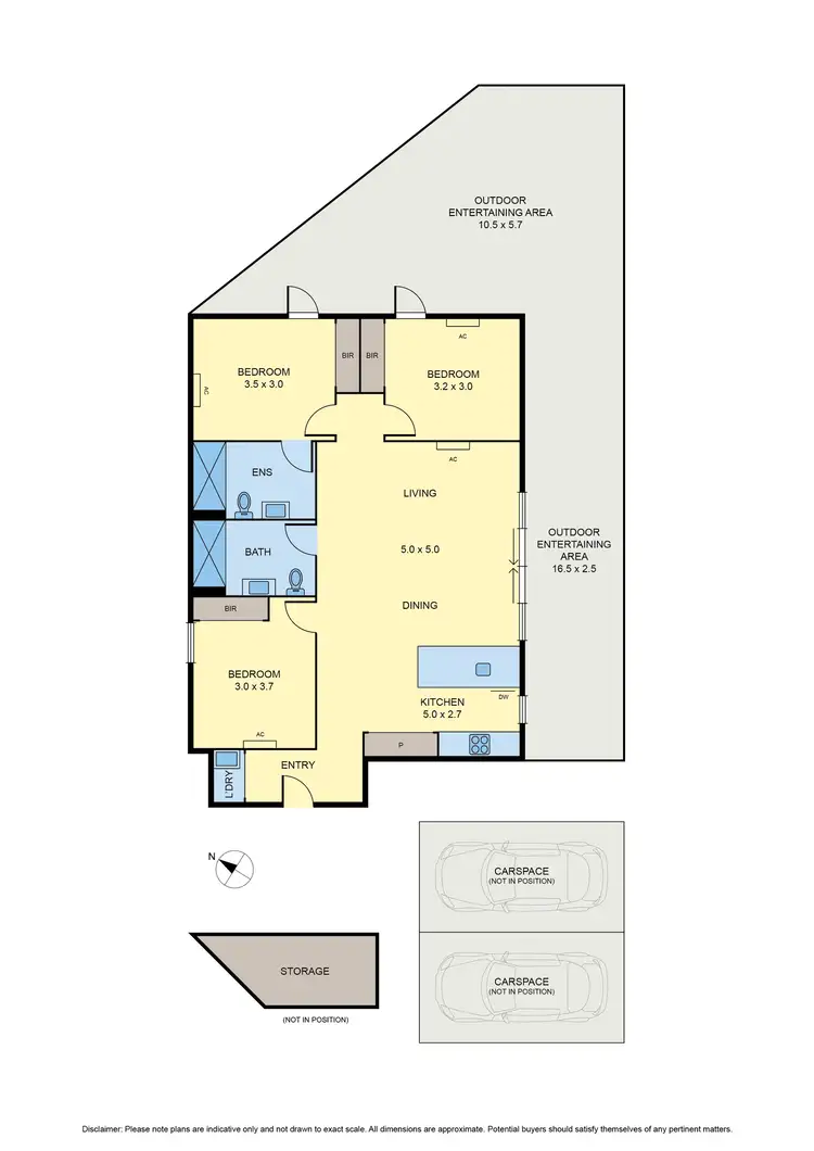 Floorplan of Homely apartment listing, 401/56 Stockade Avenue, Coburg VIC 3058