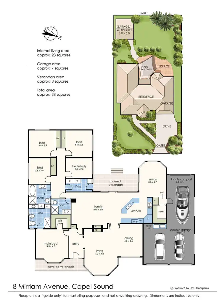 Floorplan of Homely house listing, 8 Mirriam Avenue, Capel Sound VIC 3940