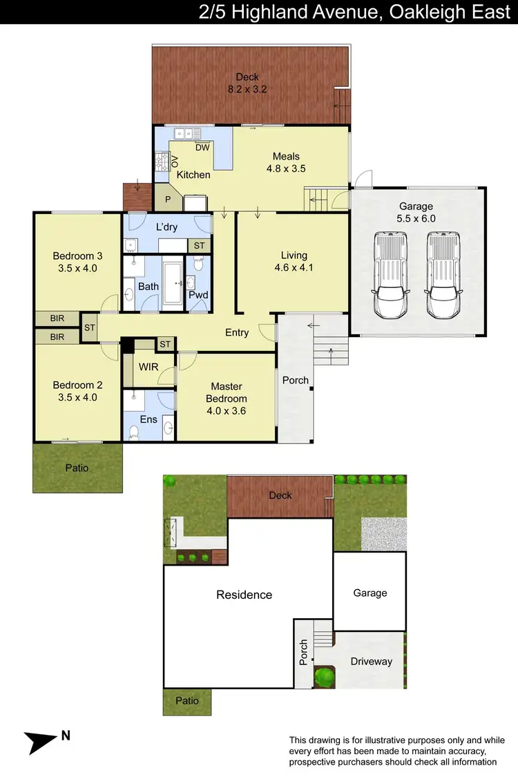 Floorplan of Homely unit listing, 2/5 Highland Avenue, Oakleigh East VIC 3166