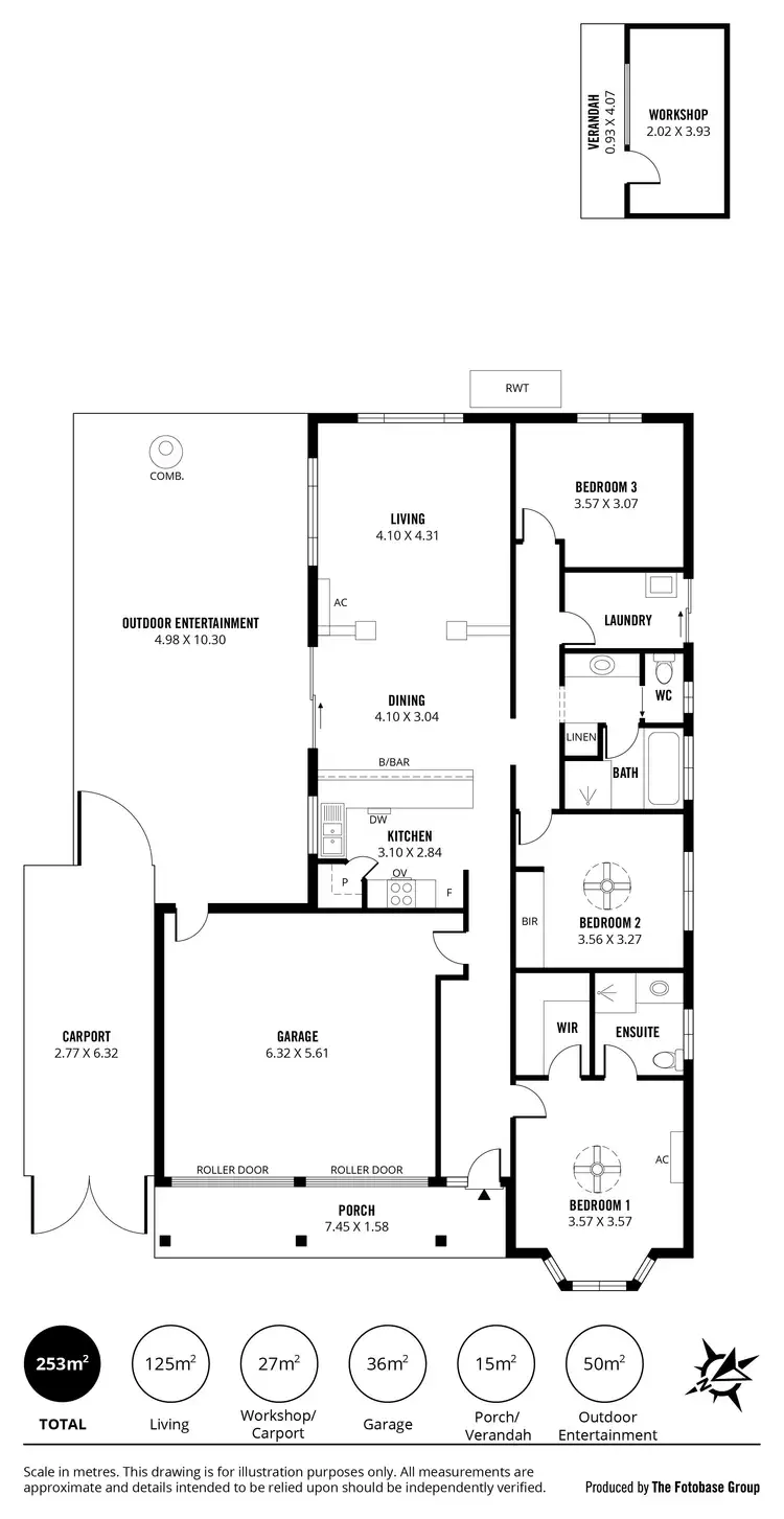 Floorplan of Homely house listing, 18 Rachel Circuit, Nairne SA 5252
